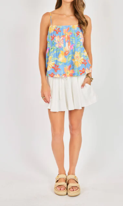 Beach Pleated Cami