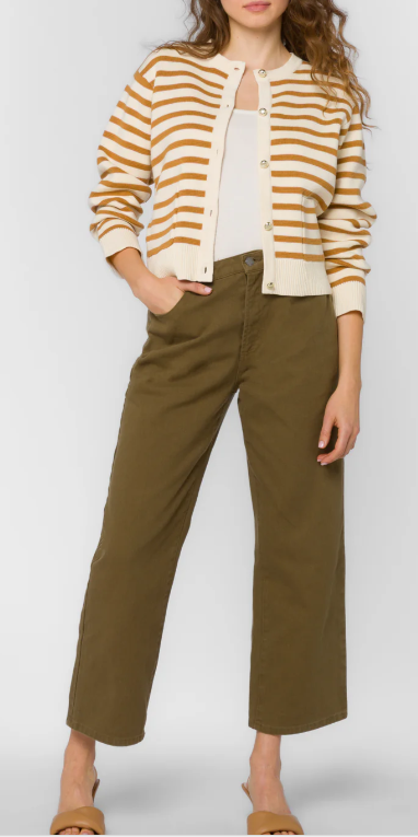 Melinda Striped Cardigan