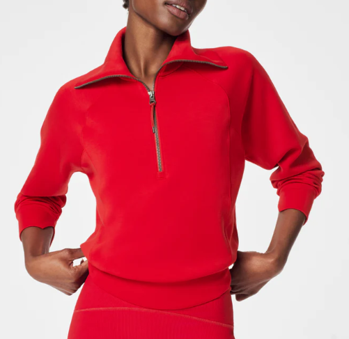 Airessentials Half Zip - Spanx Red