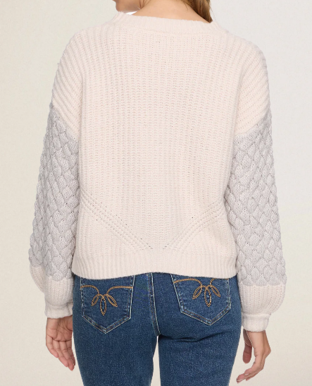Brielle Mixed Stitch Cardigan