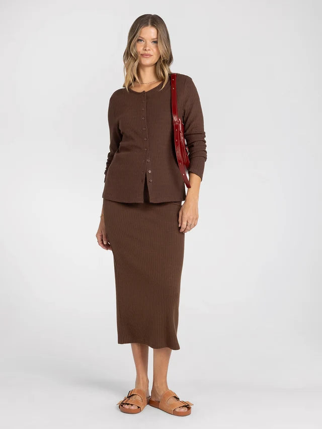 Everly Button Up Cardigan