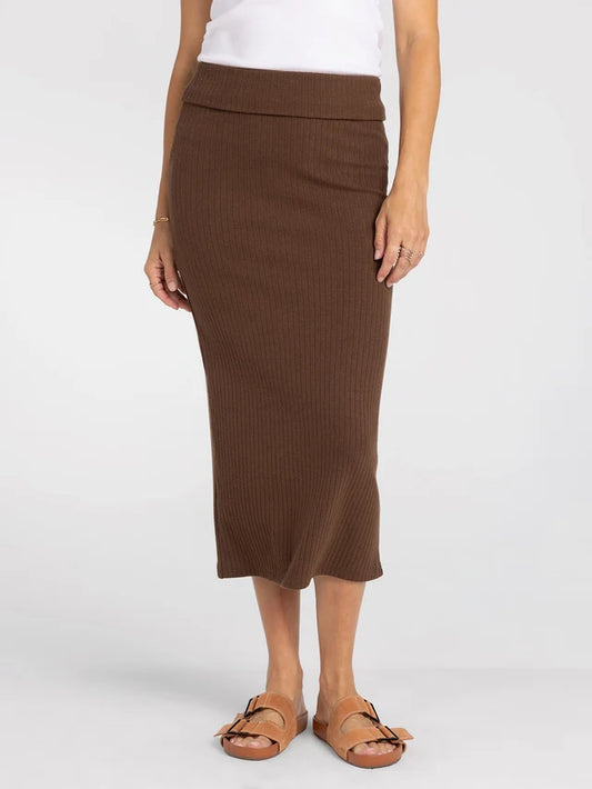 Brown Devlin Skirt